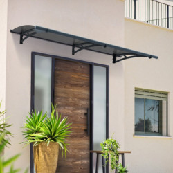 Auvent marquise gris AQUILA™ 2050 - Canopia by Palram