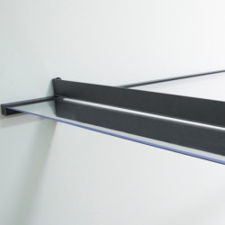 Auvent marquise en acrylique gris clair NANCY™ 4500 – Canopia by Palram