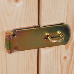 Abri de jardin en bois gris terre 9,24m² Freiburg 6 - Karibu