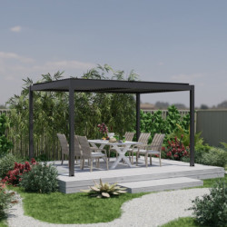 Pergola bioclimatique en aluminium TORINAS - Essency
