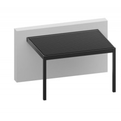 Pergola adossée bioclimatique en aluminium SEYCHELLE - Essency