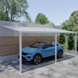 Carport adossé en aluminium MIRABOU - Essency