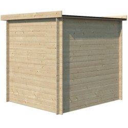 Chalet moderne Nyborg 4,04m² en bois massif 19mm - Gardenas