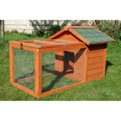 Abri d’extérieur en bois 108x65x63cm Home Animals - Lifland