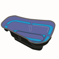 Bassin de jardin préformé 150L Start - Ubbink