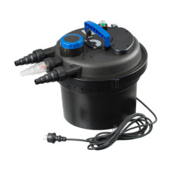 Kit filtre à pression BioPressure ll 6000 PlusSet - 10L - UV 9W + pompe Xtra 2300 - 2300L/h - Ubbink