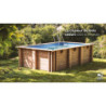 Piscine bois rectangulaire 620x420cm EVORA 2020 - Gré