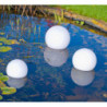 Boule solaire décorative diam. 20cm flottante ou à suspendre Multribright Ubbink
