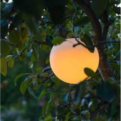 Boule solaire décorative diam. 20cm flottante ou à suspendre Multribright Ubbink
