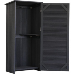 Armoire de rangement en bois composite H.179cm - Woodlife Garden