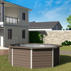 Piscine en composite ronde Diam 410cm AVANTGARDE - Gré