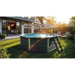 Piscine en composite ronde Diam 410cm AVANTGARDE - Gré