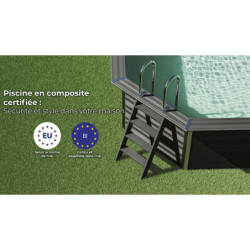 Piscine en composite ronde Diam 410cm AVANTGARDE - Gré
